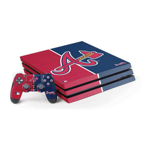MLB Atlanta Braves Split PlayStation PS4 Skins