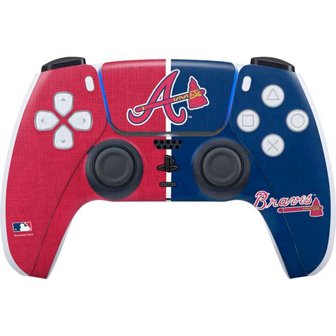 MLB Atlanta Braves Split PlayStation PS5 Skins