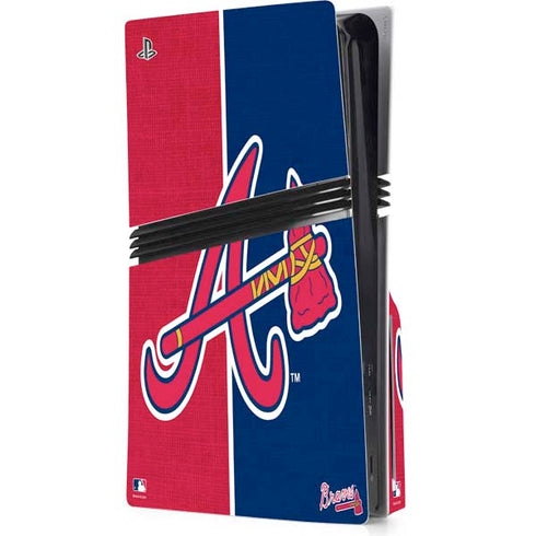 MLB Atlanta Braves Split PlayStation PS5 Skins