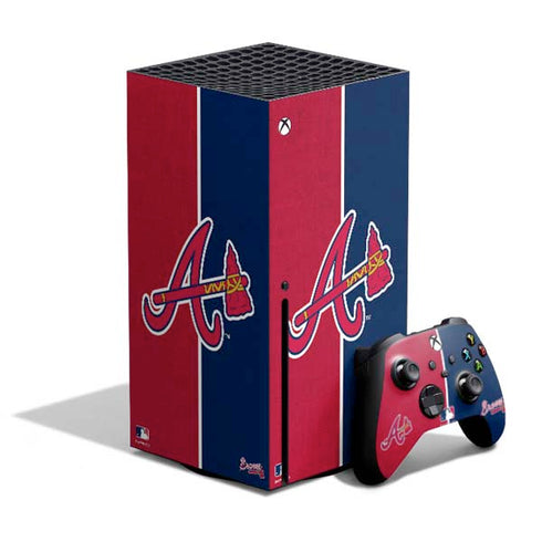 MLB Atlanta Braves Split Xbox Series X Skins