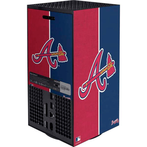 MLB Atlanta Braves Split Xbox Series X Bundle Skin