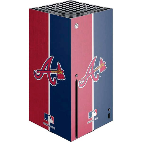 MLB Atlanta Braves Split Xbox Series X Skins