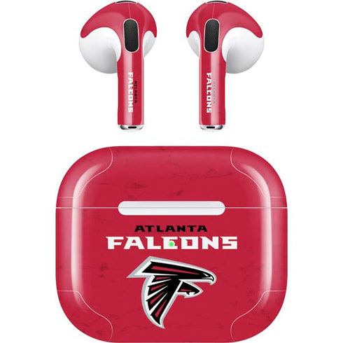 NFL Atlanta Falcons - Alternate Distressed Apple AirPods (3rd Gen 2021) Skin
