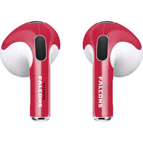 NFL Atlanta Falcons - Alternate Distressed Apple AirPods (3rd Gen 2021) Skin