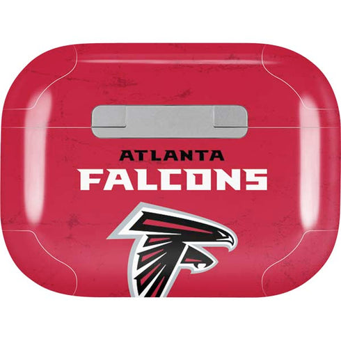 NFL Atlanta Falcons - Alternate Distressed Apple AirPods Pro Skin