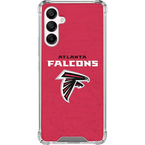 NFL Atlanta Falcons - Alternate Distressed Galaxy A16 5G Clear Case
