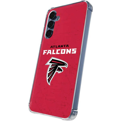 NFL Atlanta Falcons - Alternate Distressed Galaxy A35 5G Clear Case