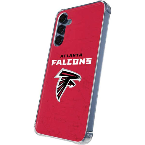 NFL Atlanta Falcons - Alternate Distressed Galaxy A55 5G Clear Case