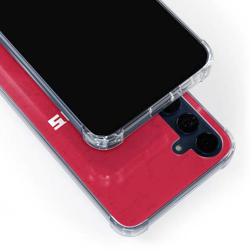 NFL Atlanta Falcons - Alternate Distressed Galaxy A55 5G Clear Case