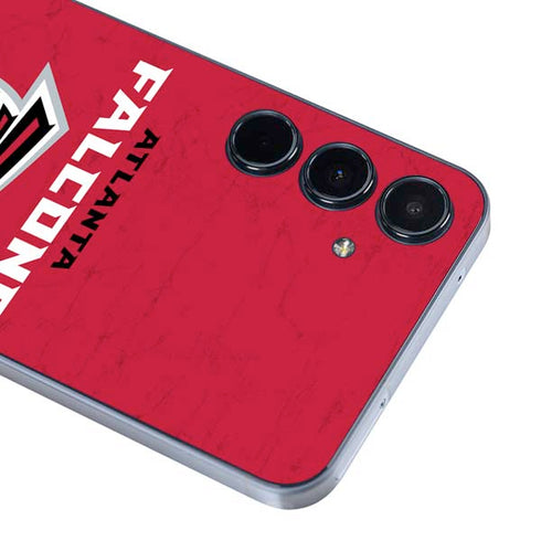 NFL Atlanta Falcons - Alternate Distressed Galaxy A55 5G Skin