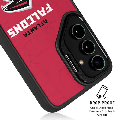 NFL Atlanta Falcons - Alternate Distressed Galaxy S25 Kickstand Case