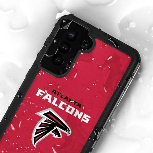 NFL Atlanta Falcons - Alternate Distressed Galaxy S24 Plus Waterproof Case