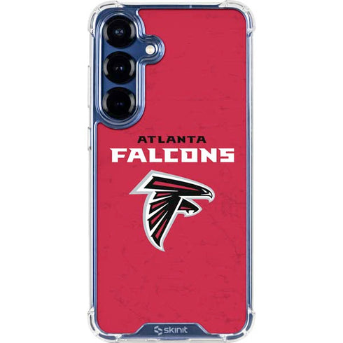 NFL Atlanta Falcons - Alternate Distressed Galaxy S25 Clear Case