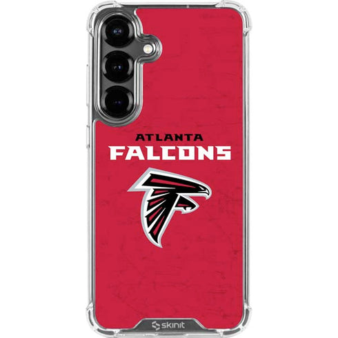 NFL Atlanta Falcons - Alternate Distressed Galaxy S26 Plus Clear Case