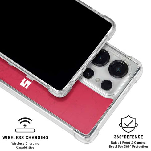 NFL Atlanta Falcons - Alternate Distressed Galaxy S26 Ultra Clear Case