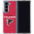 NFL Atlanta Falcons - Alternate Distressed Galaxy Z Fold5 5G Clear Case