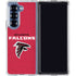 NFL Atlanta Falcons - Alternate Distressed Galaxy Z Fold6 Clear Case