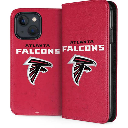 NFL Atlanta Falcons - Alternate Distressed iPhone 15 Folio Case