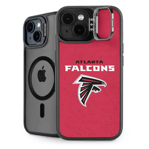NFL Atlanta Falcons - Alternate Distressed iPhone 15 Plus Kickstand Case