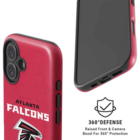 NFL Atlanta Falcons - Alternate Distressed iPhone 16 Magsafe Impact Case