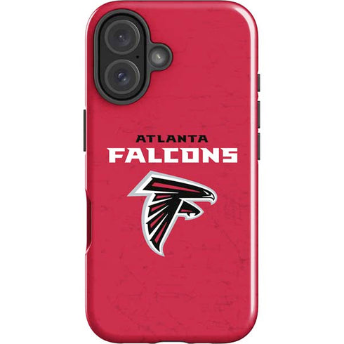 NFL Atlanta Falcons - Alternate Distressed iPhone 16 Plus Impact Case