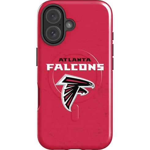 NFL Atlanta Falcons - Alternate Distressed iPhone 16 Plus Magsafe Impact Case