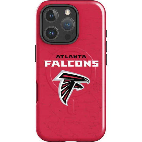 NFL Atlanta Falcons - Alternate Distressed iPhone 16 Pro Magsafe Impact Case