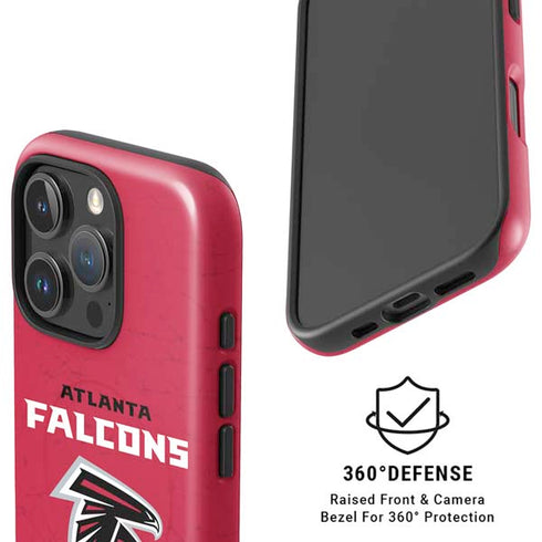 NFL Atlanta Falcons - Alternate Distressed iPhone 16 Pro Magsafe Impact Case
