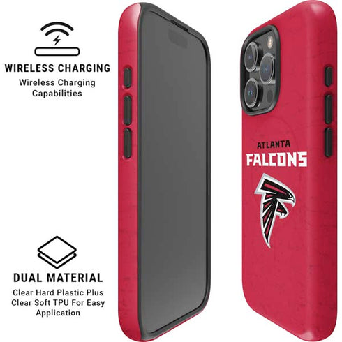 NFL Atlanta Falcons - Alternate Distressed iPhone 16 Pro Max Magsafe Impact Case