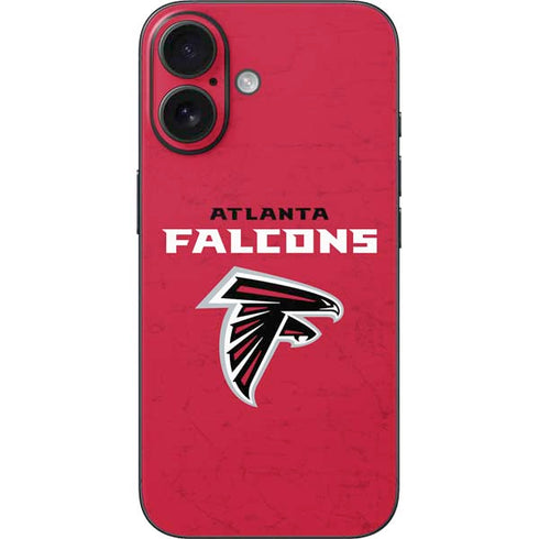 NFL Atlanta Falcons - Alternate Distressed iPhone 16 Skin