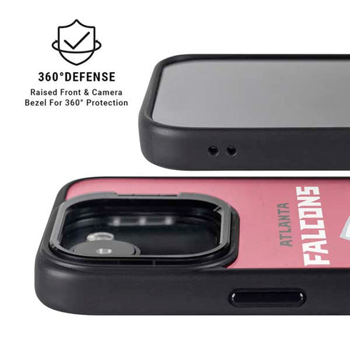 NFL Atlanta Falcons - Alternate Distressed iPhone 16e Kickstand Case