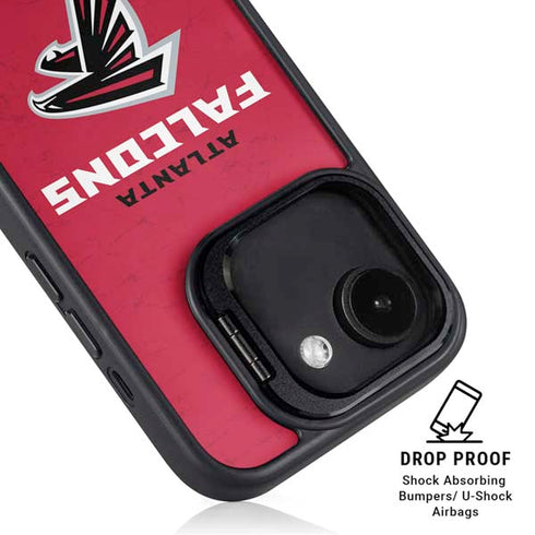 NFL Atlanta Falcons - Alternate Distressed iPhone 16e Kickstand Case