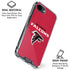 NFL Atlanta Falcons - Alternate Distressed iPhone 16e Clear Case