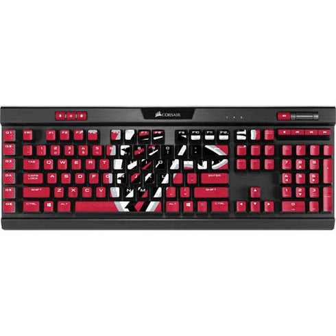 NFL Atlanta Falcons - Alternate Distressed K95 RGB PLATINUM Mechanical Gaming Keyboard Skin