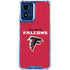 NFL Atlanta Falcons - Alternate Distressed Moto G 5G (2024) Clear Case