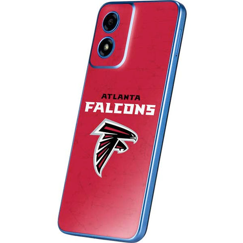 NFL Atlanta Falcons - Alternate Distressed Moto G Play 4G (2024) Skin