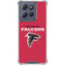 NFL Atlanta Falcons - Alternate Distressed Moto G Play 5G (2025) Clear Case