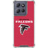 NFL Atlanta Falcons - Alternate Distressed Moto G Play 5G (2025) Clear Case