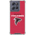 NFL Atlanta Falcons - Alternate Distressed Moto G Power 5G (2025) Clear Case