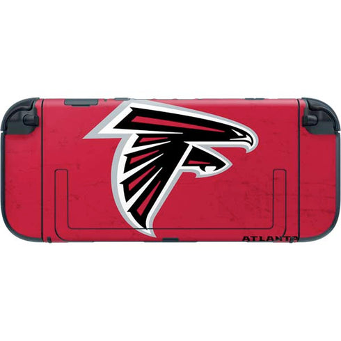 NFL Atlanta Falcons - Alternate Distressed Nintendo Switch 2 (2025) with Joy-Con Skin