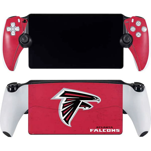 NFL Atlanta Falcons - Alternate Distressed PlayStation Portal Remote Player Skin