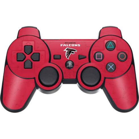 NFL Atlanta Falcons - Alternate Distressed PS3 Dual Shock wireless controller Skin
