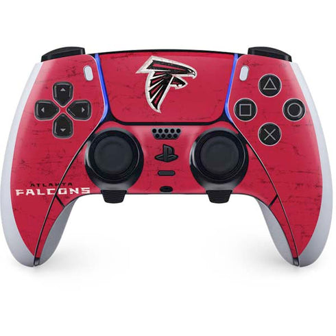 NFL Atlanta Falcons - Alternate Distressed PS5 DualSense Edge Pro Controller Skin