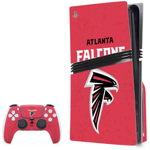 NFL Atlanta Falcons - Alternate Distressed PlayStation PS5 Skins