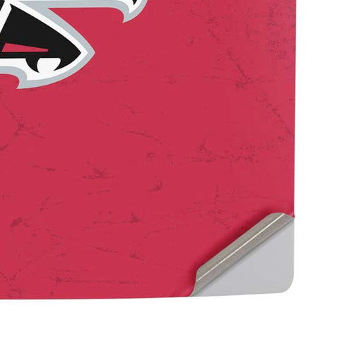 NFL Atlanta Falcons - Alternate Distressed PS5 Pro Disk Console Skin