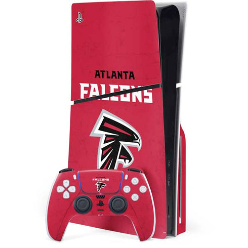 NFL Atlanta Falcons - Alternate Distressed PlayStation PS5 Skins