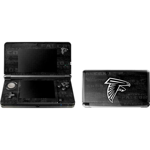 NFL Atlanta Falcons Black & White Nintendo Skins