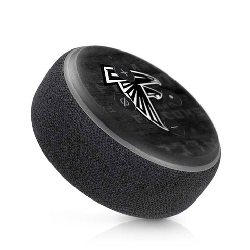 NFL Atlanta Falcons Black & White Amazon Echo Dot Skin