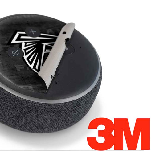 NFL Atlanta Falcons Black & White Amazon Echo Dot Skin