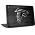 NFL Atlanta Falcons Black & White HP Chromebook Skin